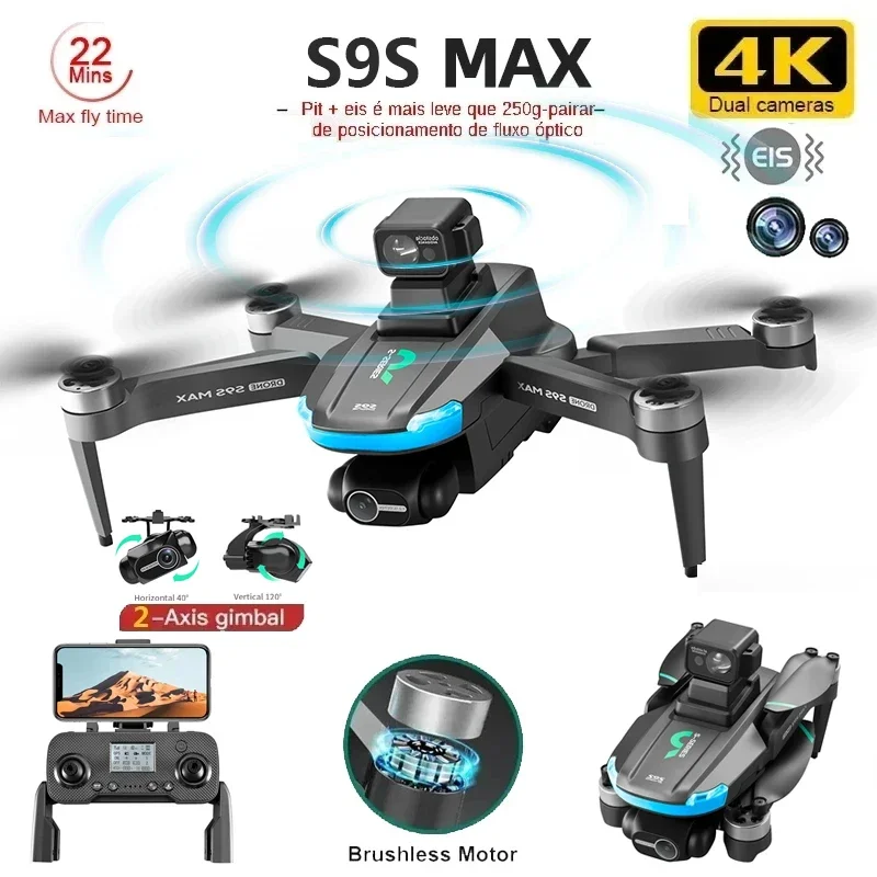 Rc Helicopter Case - ใหม่S9S MAX MINI Drone 4K 2